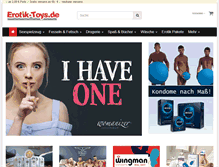 Tablet Screenshot of erotik-toys.de